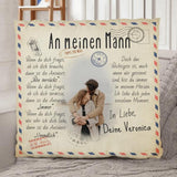 In meinem Herzen (an ihn) - Paar-Kissen