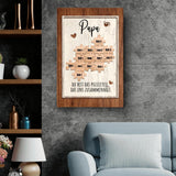 Zusammenhalt - Eltern-Leinwand