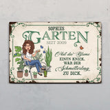 Gartenträumer - Outdoor-Türschild