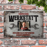 Meine Werkstatt Fotoupload - Heimwerker-Türschild