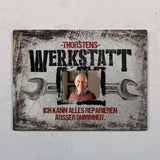 Meine Werkstatt Fotoupload - Heimwerker-Türschild