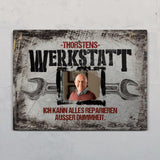 Meine Werkstatt Fotoupload - Heimwerker-Türschild