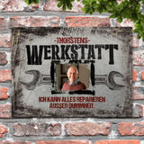 Meine Werkstatt Fotoupload - Heimwerker-Türschild