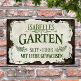 Für Gärtner - Outdoor-Türschild