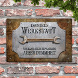 Für Schrauber - Heimwerker-Türschild
