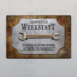 Für Schrauber - Heimwerker-Türschild