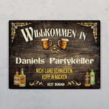 Meine Bar - Indoor-Türschild