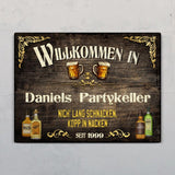 Meine Bar - Indoor-Türschild