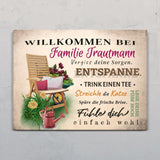 Hereinspaziert II - Eingangs-Türschild