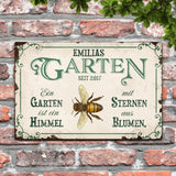 Gartenglück - Outdoor-Türschild