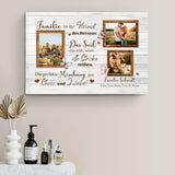 Familienglück - Familien-Leinwand