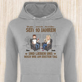 Wie am ersten Tag - Paar-Hoodie