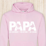 Der Papa, der Mythos, die Legende - Eltern-Hoodie