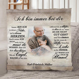 Für immer bei dir - Paar-Kissen