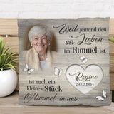 Ein Stückchen Himmel - Familien-Kissen