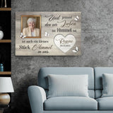 Ein Stückchen Himmel - Familien-Leinwand