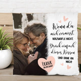 Denk an mich - Individuelles Kissen