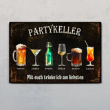 Gruppen-Therapie - Freunde-Türschild