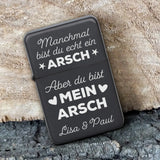 Mein Arsch - Paar-Benzinfeuerzeug