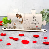 Du. Ich. Läuft. - Paar-Holzaufsteller