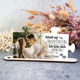 Jeden Tag - Paar-Holzaufsteller Puzzleteil