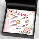 Liebe Oma - Großeltern-Kette