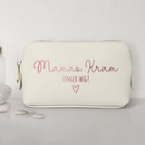 Mama Kram - Eltern- PU Kosmetiktasche