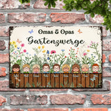 Omas & Opas Garten - Großeltern-Türschild