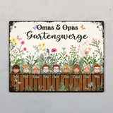 Omas & Opas Garten - Großeltern-Türschild