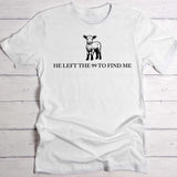 Retter - Personalisiertes T-Shirt für das verlorene Schaf nach Lukas 15:4,5 für Gläubige