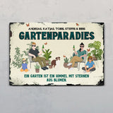 Familien Paradies - Outdoor-Türschild