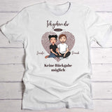 Keine Rückgabe - Paar-T-Shirt