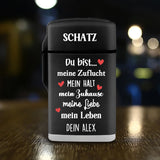 Du bist... - Paar-Sturmfeuerzeug