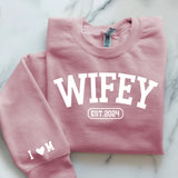 rosa Pullover personalisierbar - gefertigt von Love & Faith