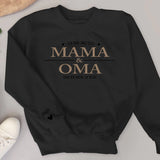 Zwei Titel - Personalisierter Sweater für Mama und Oma