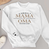 Zwei Titel - Personalisierter Sweater für Mama und Oma