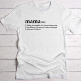 Definition - Personalisiertes T-Shirt für Mama und Oma