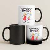 Personalisierte Tasse mit Druck für Mama – Mamas Bande – Motiv 3