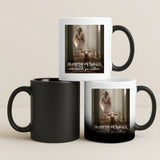 Magische Tasse mit Thermo-Farbwechsel und personalisiertem Namen – witzige Geschenkidee von Love & Faith
