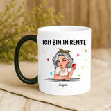 Magische Tasse mit Thermo-Farbwechsel und personalisiertem Namen – witzige Geschenkidee von Love & Faith