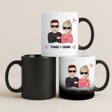 Personalisierte Tasse Gewonnen mit Foto für Paare – Motiv 7