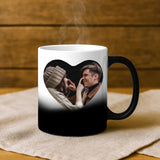 Magische Tasse mit Thermo-Farbwechsel und personalisiertem Namen – witzige Geschenkidee von Love & Faith