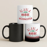 Personalisierte Tasse Weihnachtsmuffel mit Druck für beste Freunde – Motiv 7