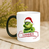 Personalisierte Tasse Weihnachtsmuffel mit Druck für beste Freunde – Motiv 9