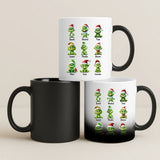 Magische Tasse mit Thermo-Farbwechsel und personalisiertem Namen – witzige Geschenkidee von Love & Faith