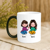 Personalisierte Tasse mit Druck für Schwestern – Schwestern – Motiv 9