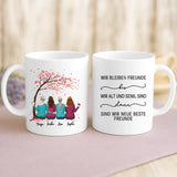 Weiße Tasse mit personalisiertem Spruch und Namen – individuelle Geschenkidee von Love & Faith