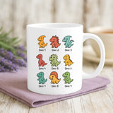 Weiße Tasse mit personalisiertem Spruch und Namen – individuelle Geschenkidee von Love & Faith