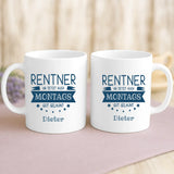 Weiße Tasse mit personalisiertem Spruch und Namen – individuelle Geschenkidee von Love & Faith