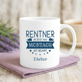 Weiße Tasse mit personalisiertem Spruch und Namen – individuelle Geschenkidee von Love & Faith